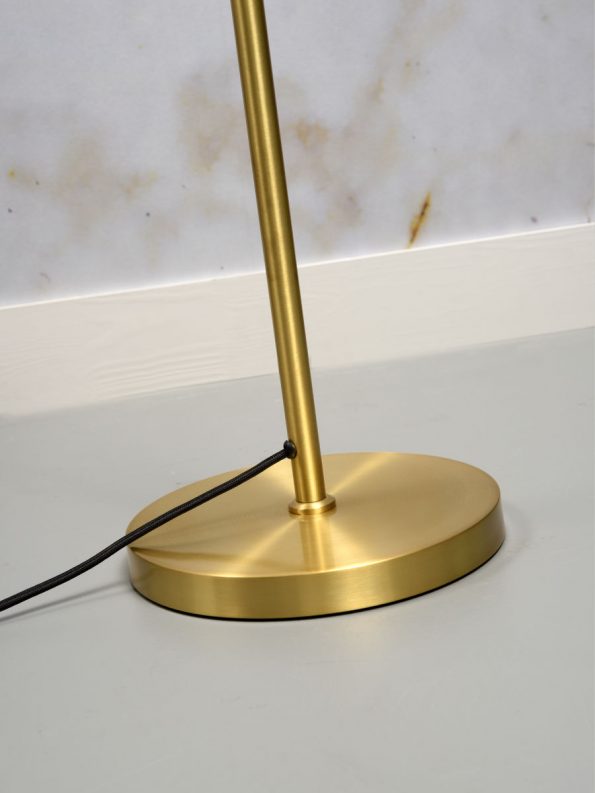 Industriële vloerlamp Lyon goud ø 16 cm - Afbeelding 6