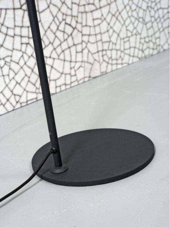 Industriële vloerlamp Montreux zwart - Afbeelding 6