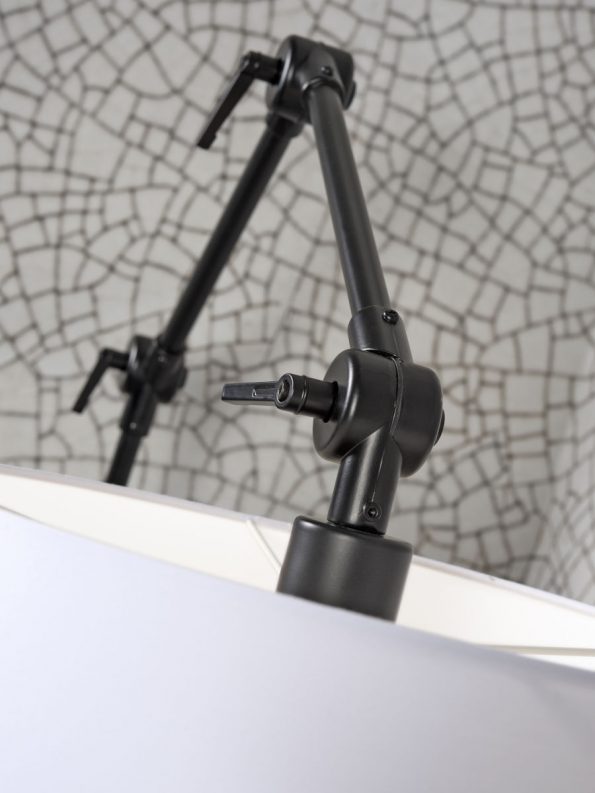 Industriële wandlamp Amsterdam grijs ø 47 cm - Afbeelding 6