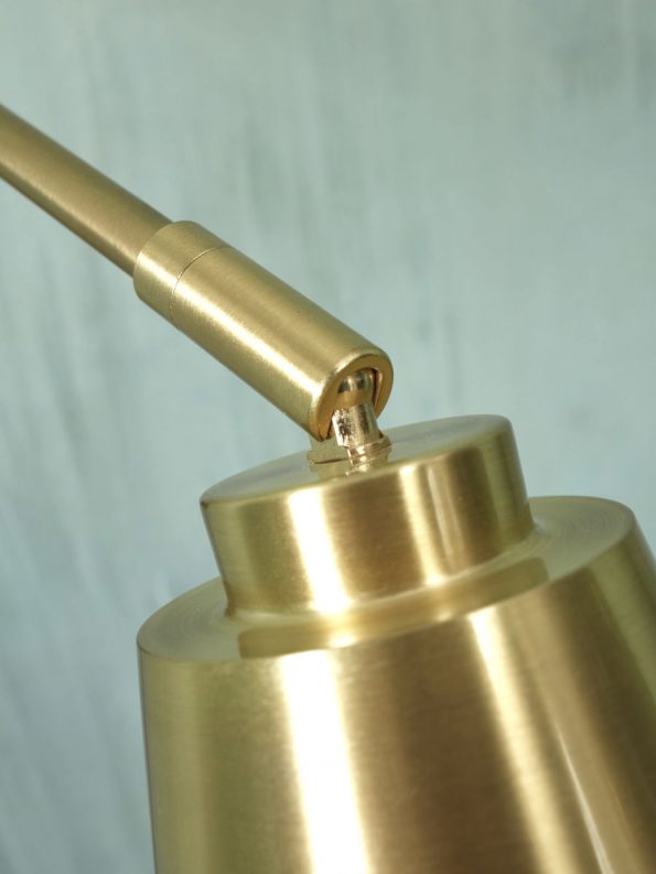 Industriële wandlamp Bremen goud - Afbeelding 3
