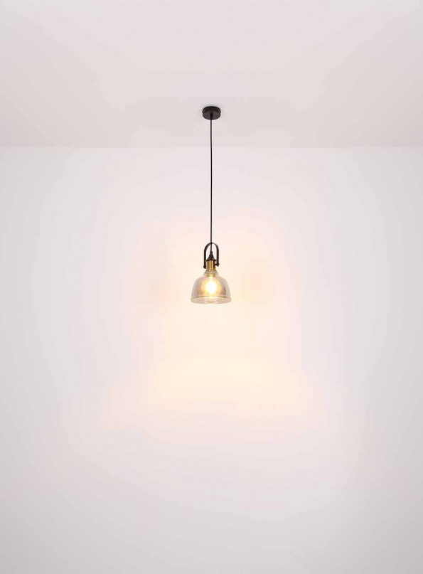 Industriële hanglamp Dorothea zwart - Afbeelding 5