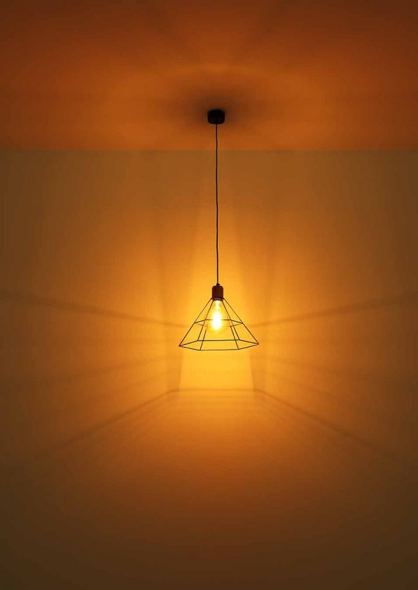 Industriële hanglamp Helene zwart ø 35 cm - Afbeelding 4