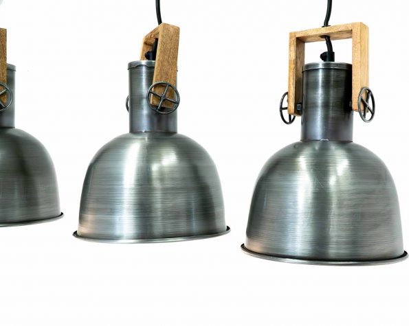 Industriële hanglamp Hermi I groen - Afbeelding 3