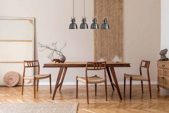 Industriële hanglamp Hermi I groen - Afbeelding 5