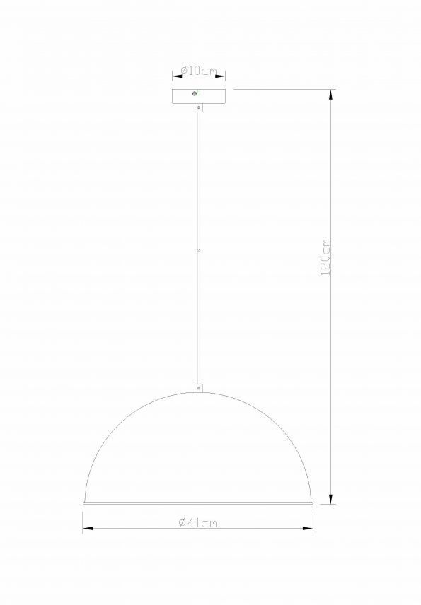 Industriële hanglamp Miram grijs ø 41 cm - Afbeelding 3