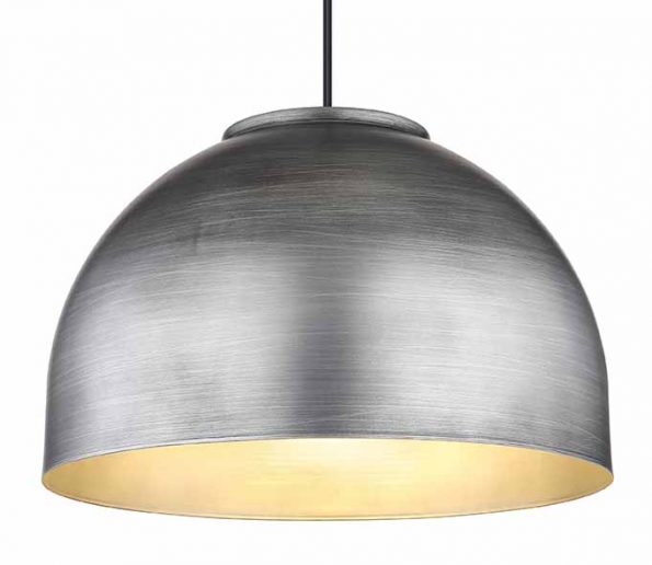Industriële hanglamp Hermi I zilver ø 40 cm - Afbeelding 2