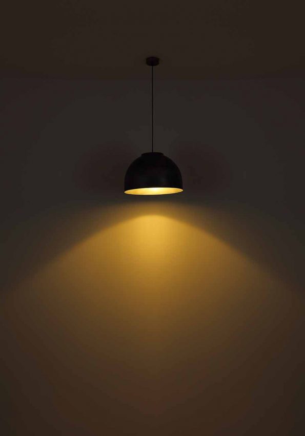 Industriële hanglamp Hermi I zilver ø 40 cm - Afbeelding 3