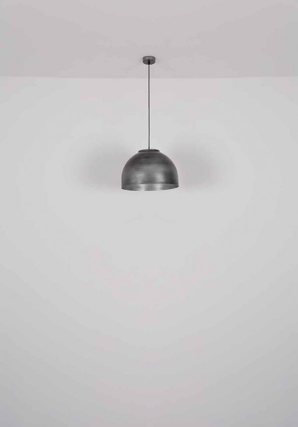 Industriële hanglamp Hermi I zilver ø 40 cm - Afbeelding 5