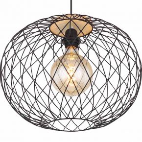 Alternative view of Industriële hanglamp Lacky zwart ø 40 cm