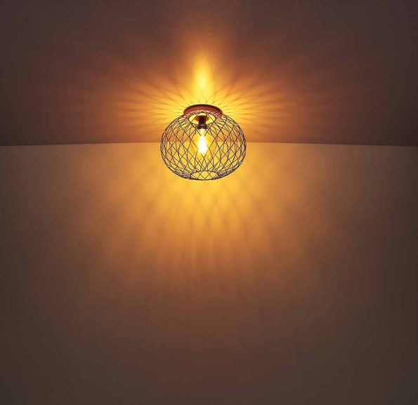 Industriële hanglamp Lacky zwart ø 40 cm - Afbeelding 4