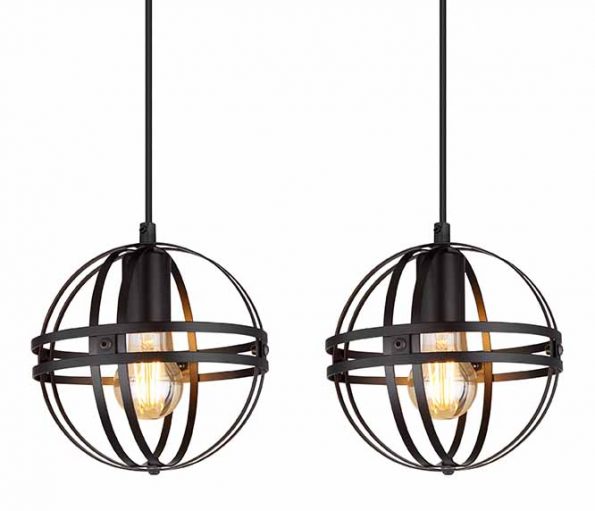 Industriële hanglamp Tamara zwart - Afbeelding 3