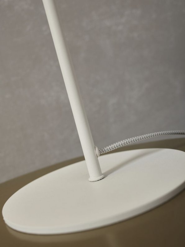 Industriële tafellamp Lisbon wit ø 15 cm - Afbeelding 7