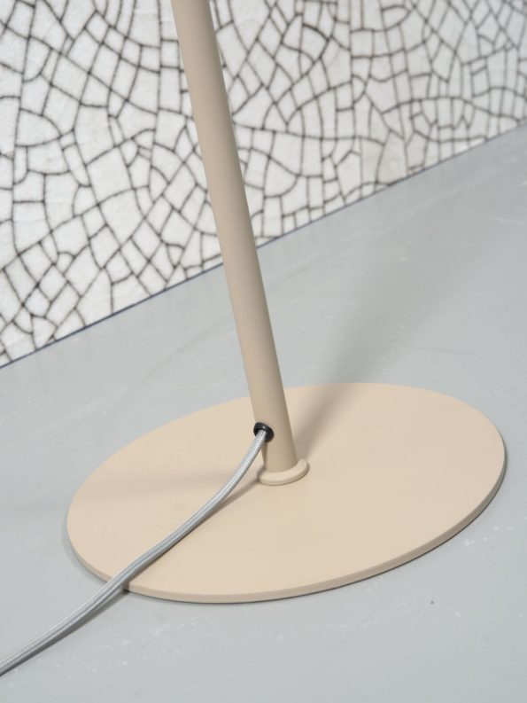 Industriële vloerlamp Marseille grijs - Afbeelding 6