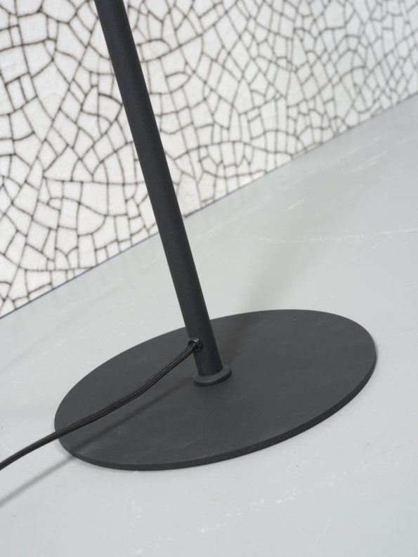 Industriële vloerlamp Marseille zwart - Afbeelding 6
