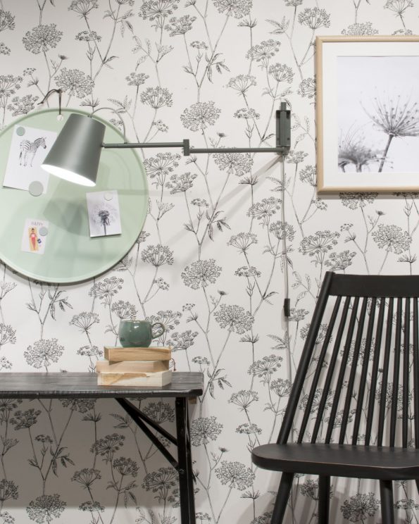Industriële wandlamp Brisbane grijs - Afbeelding 5