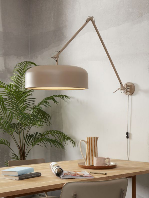 Industriële wandlamp Marseille grijs ø 48 cm - Afbeelding 2