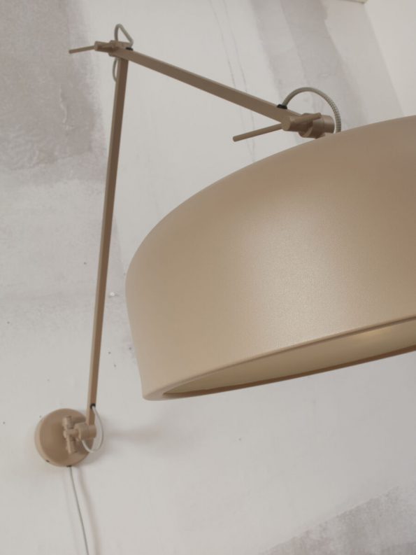 Industriële wandlamp Marseille grijs ø 48 cm - Afbeelding 7