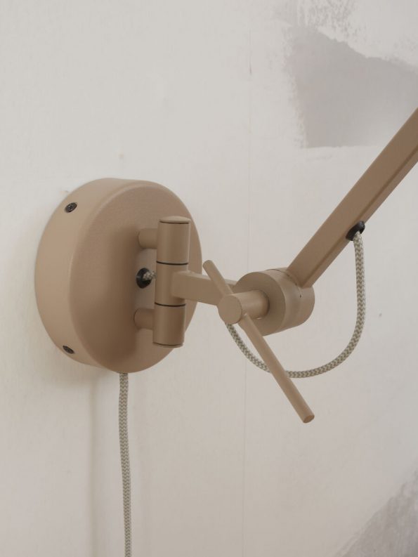 Industriële wandlamp Marseille grijs ø 48 cm - Afbeelding 8